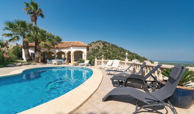 Location villa Alicante (Costa Blanca) piscine privée Pedreguer