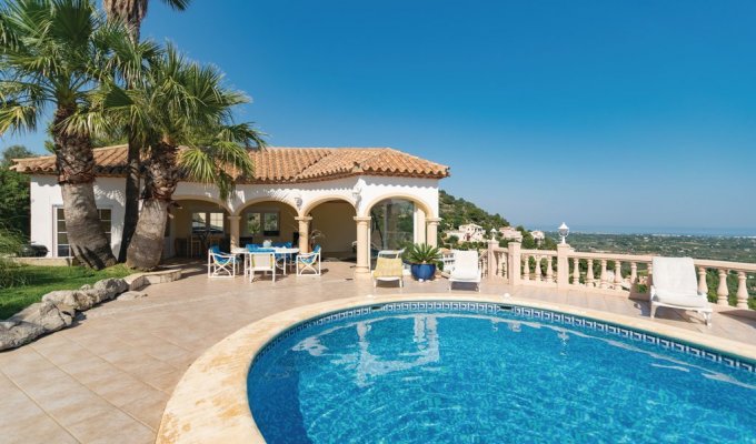 Location villa Alicante (Costa Blanca) piscine privée Pedreguer