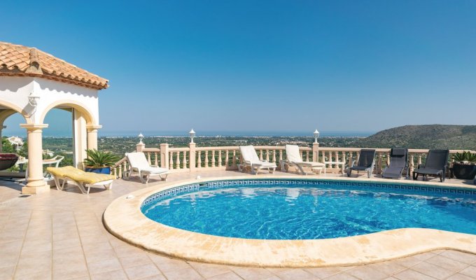 Location villa Alicante (Costa Blanca) piscine privée Pedreguer