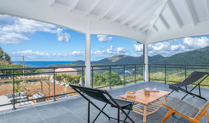 Location Villa Martinique Anses d'Arlet avec piscine et superbe vue mer