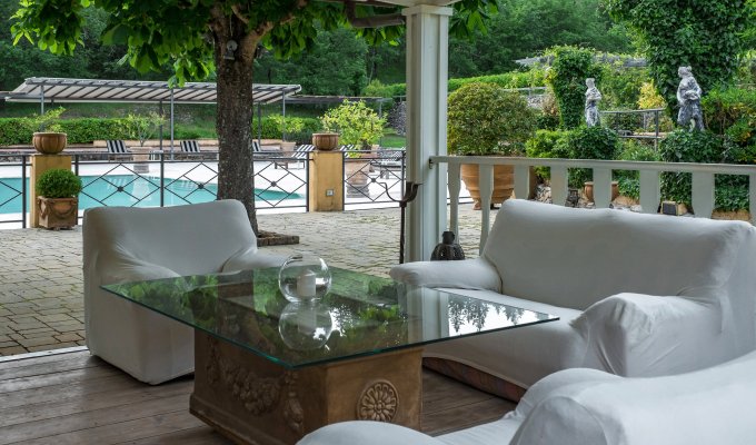 LOCATION VACANCES FLORENCE - ITALIE TOSCANE FLORENCE - Villa de Luxe avec piscine privée sur les collines du Chianti