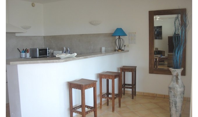 Location SAINT-MARTIN - Appartement en résidence avec piscine - Sur la plage d'Orient Baie - Caraibes - Antilles françaises.