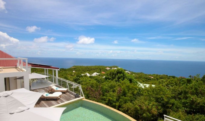 Location Vacances St Barthélémy - Villa moderne à St Barth - Gouverneur - Caraibes - Antilles Françaises