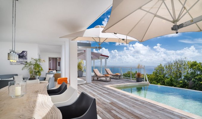 Location Vacances St Barthélémy - Villa moderne à St Barth - Gouverneur - Caraibes - Antilles Françaises