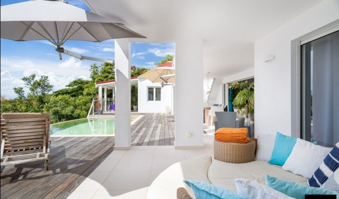 Location Vacances St Barthélémy - Villa moderne à St Barth - Gouverneur - Caraibes - Antilles Françaises