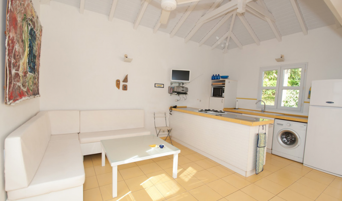 Location Villa de Charme, piscine, bord de plage, proche golf à Saint Francois en Guadeloupe