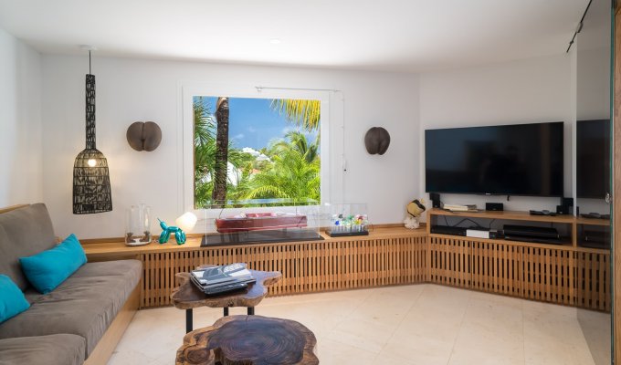 Location Villa de Luxe avec piscine privée surplombant le Lagon de Grand-Cul de Sac - Saint Barthélemy -  Caraibes - Antilles Francaises