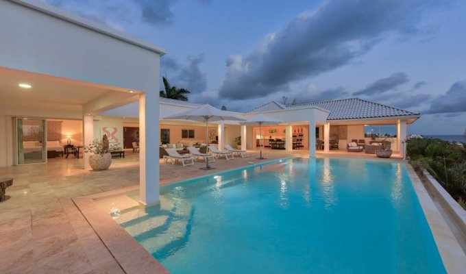 Location Villa de Luxe avec piscine privée - Saint Martin - Terres Basses - Caraibes - Antilles Françaises