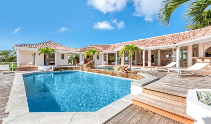 Location Villa de Luxe avec piscine privée - Saint Martin - Terres Basses - Caraibes - Antilles Françaises