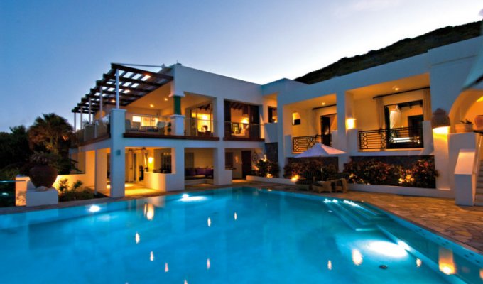 Location Villa de Luxe sur la plage avec piscine privée - Baie Rouge - Saint Martin - Terres Basses - Caraibes - Antilles Françaises