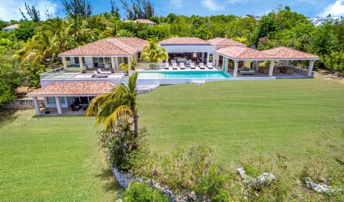 Location Villa de Luxe avec piscine privée - Saint Martin - Terres Basses - Caraibes - Antilles Françaises