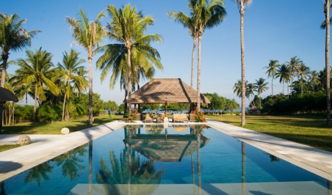 Lombok, Location Villa de Luxe sur la plage de Sira Beach, Lombok, Bali