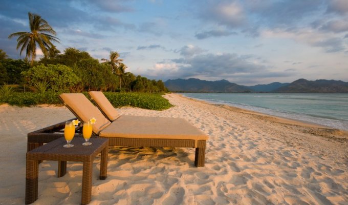 Lombok, Location Villa de Luxe sur la plage de Sira Beach, Lombok