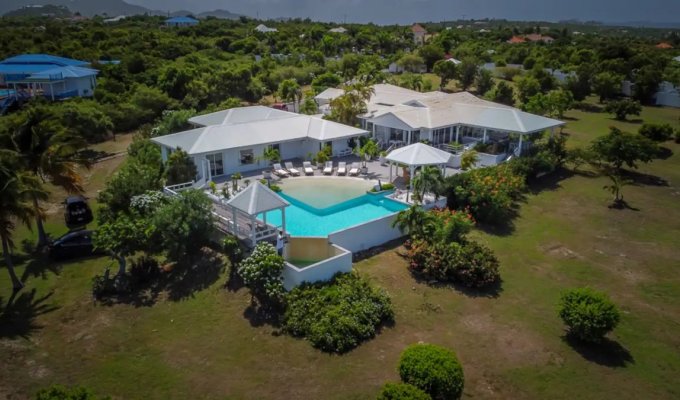 Location Villa de Luxe avec piscine privée - Saint Martin - Terres Basses - Caraibes - Antilles Françaises