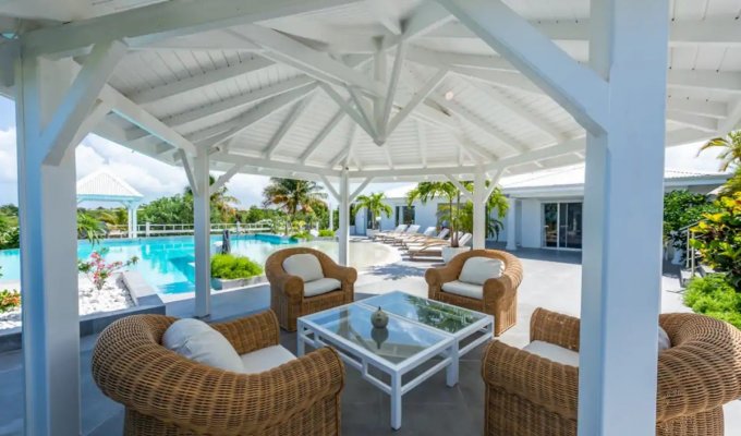 Location Villa de Luxe avec piscine privée - Saint Martin - Terres Basses - Caraibes - Antilles Françaises