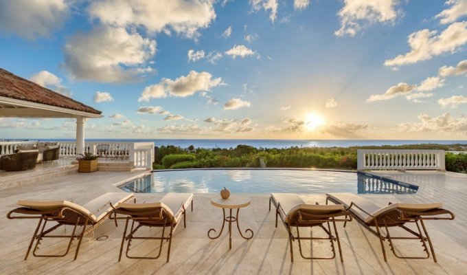 Location Villa de Luxe avec piscine privée - Saint Martin - Terres Basses - Caraibes - Antilles Françaises