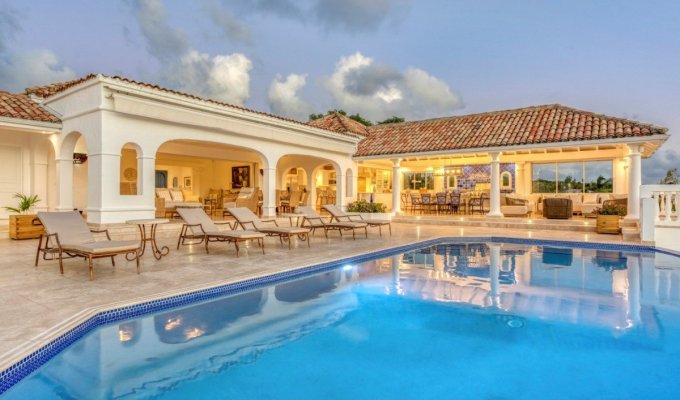 Location Villa de Luxe avec piscine privée - Saint Martin - Terres Basses - Caraibes - Antilles Françaises