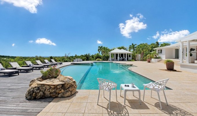 Location Villa de Luxe avec piscine privée - Saint Martin - Terres Basses - Caraibes - Antilles Françaises