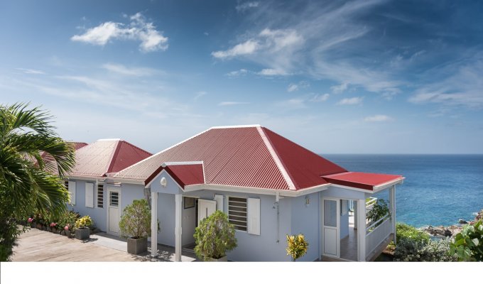 LOCATION SAINT BARTHELEMY - Villa de Luxe avec piscine privée et Vue Mer à st Barth - Lurin - Caraibes - Antilles Françaises