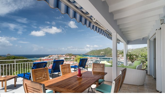 LOCATION SAINT BARTHELEMY - Villa de Luxe avec piscine privée et Vue Mer à st Barth - Lurin - Caraibes - Antilles Françaises