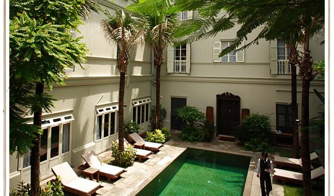 Chambres de Charme en Maison colonial au coeur de Bangkok