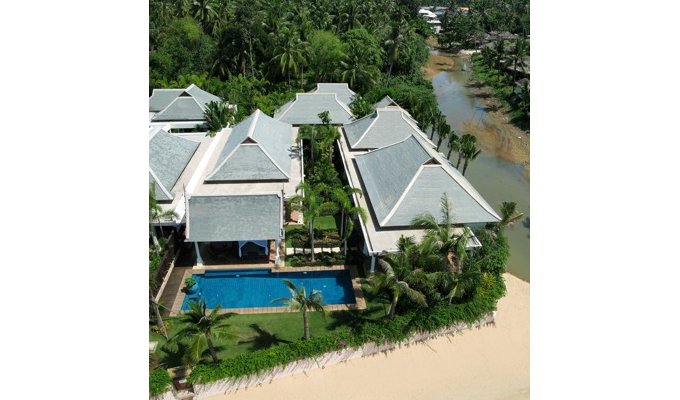 Villa de luxe en bord de mer Koh Samui, Maenam Beach