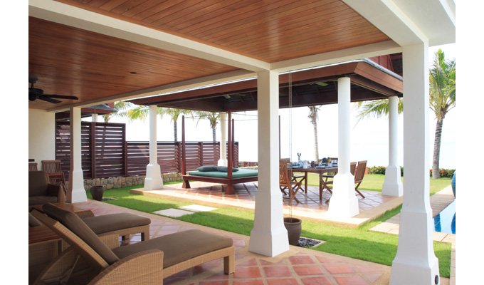 Villa de luxe en bord de mer Koh Samui, Maenam Beach