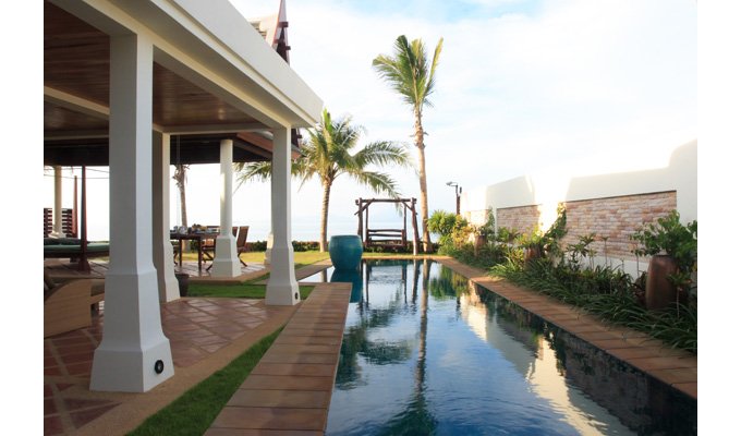Villa de luxe en bord de mer Koh Samui, Maenam Beach