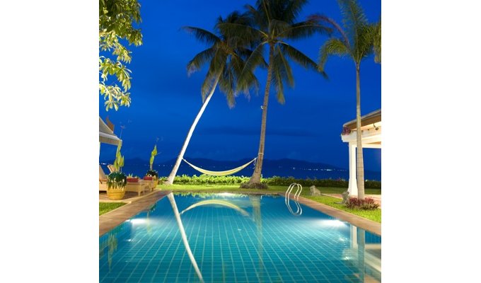 Villa de luxe en bord de mer Koh Samui, Maenam Beach