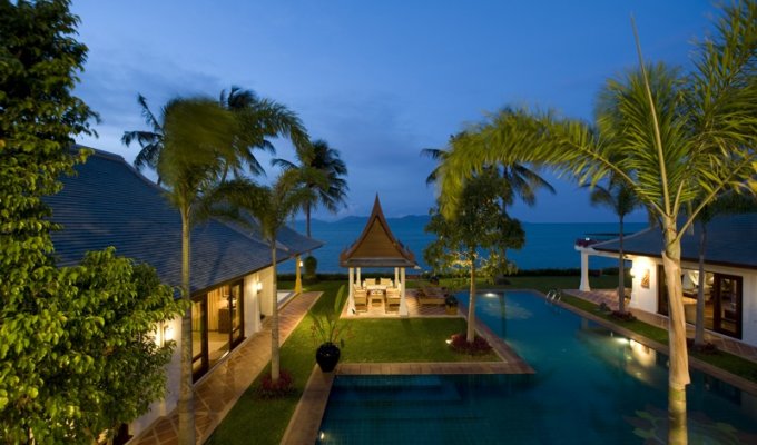 Villa de luxe en bord de mer Koh Samui, Maenam Beach