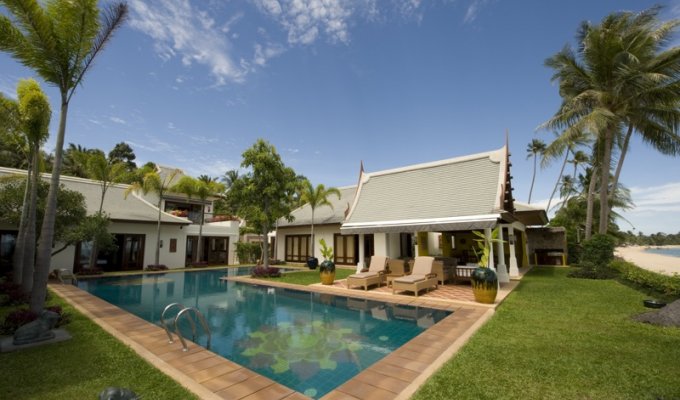 Villa de luxe en bord de mer Koh Samui, Maenam Beach