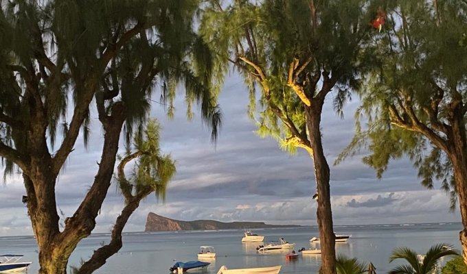 Location villa Ile Maurice sur la plage de Pointe d'Esny Cote Sud