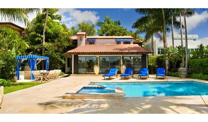 Location Villa Miami Beach Floride