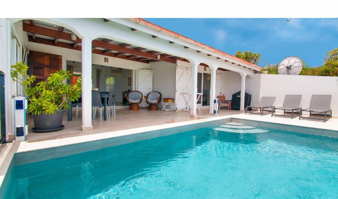 Location Villa St Barth avec piscine privée sur les hauteurs de Vitet Caraibes Antilles Francaises
