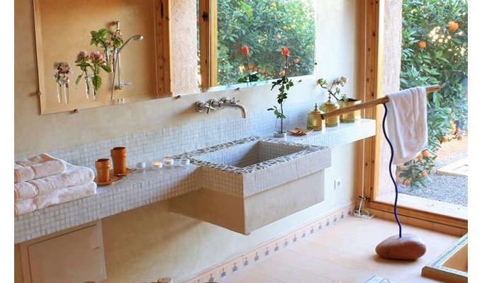 Salle de bain Villa de luxe à Marrakech 