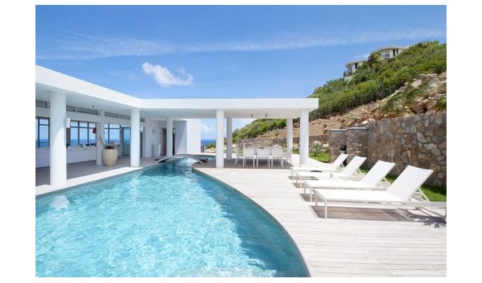 Location Villa St. Maarten à Oyster Pond avec piscine privée - Antilles Neerlandaises