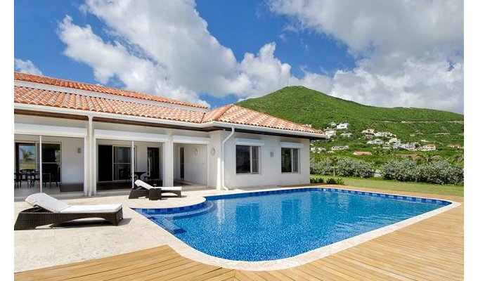 St Maarten Location Villa de luxe avec plage privée Guana Bay Antilles Neerlandaises