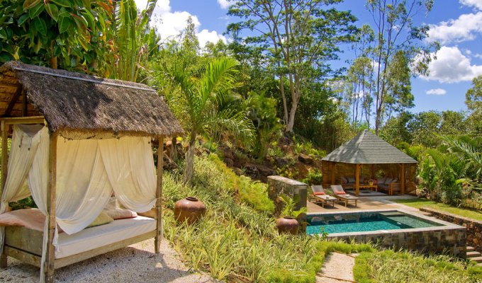 Lodge de Luxe à Chamarel sur la cote sud ouest de l'Ile Maurice