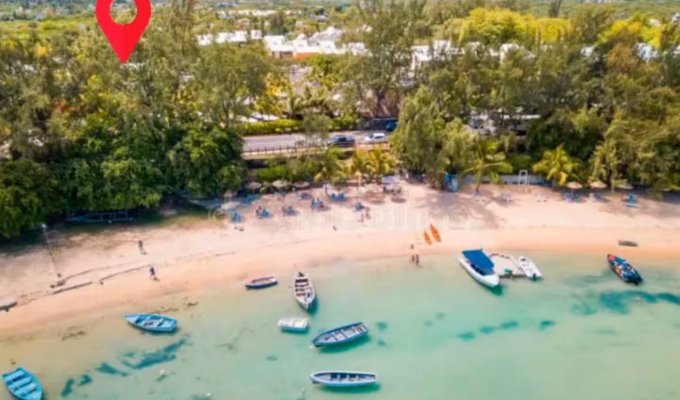 Location Villa Ile Maurice plage Bain Boeuf 300m Piscine privée et Personnel