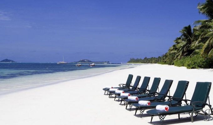 Petit Hotel de Charme à Praslin sur la plage aux Seychelles