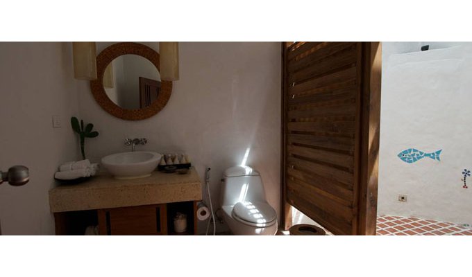Maison sur la plage dans resort de luxe