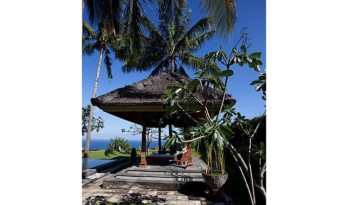 Location villa Lombok dans un complexe hotelier