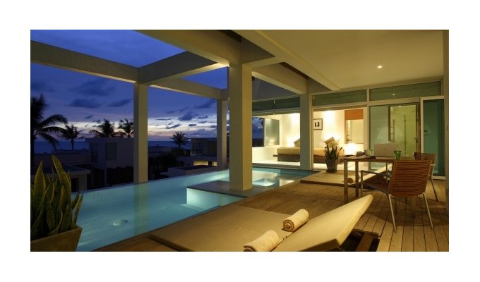 Résidence avec piscine de trois chambres à coucher, Phuket Resort & Spa