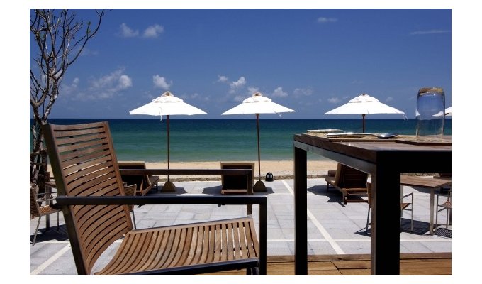 Location Villa de luxe au bord de la plage, piscine privée et staff, Phuket Resort & Spa