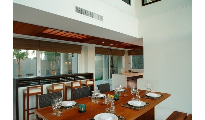 Location Villa de luxe au bord de la plage, piscine privée et staff, Phuket Resort & Spa