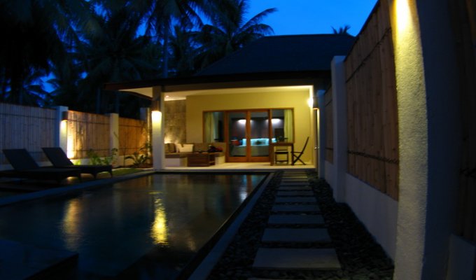 Location Villa privée avec jardin tropical, à quelques minutes des plages de sable blanc