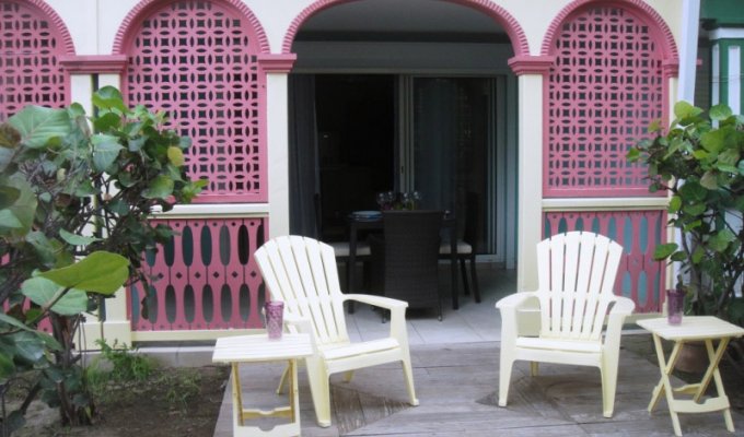 Location Appartement à St Martin sur la plage d'Orient Baie - Caraibes - Antilles Françaises