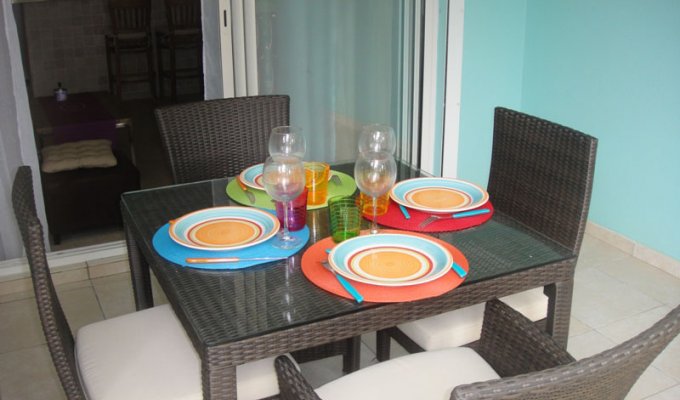 Location Appartement à St Martin sur la plage d'Orient Baie - Caraibes - Antilles Françaises
