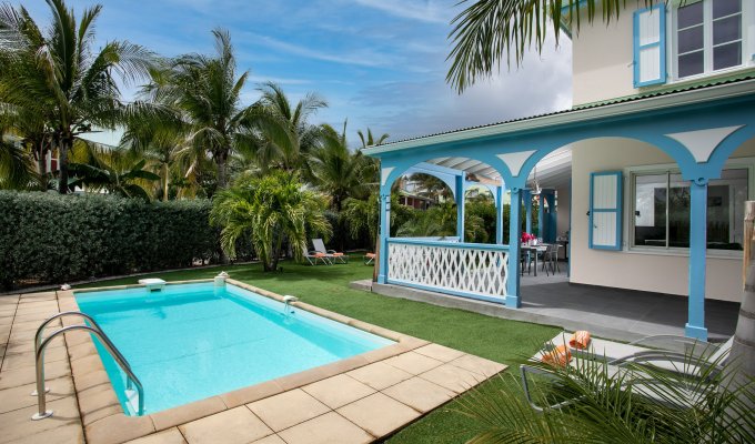 St Martin Location Villa Baie Orientale avec piscine privée