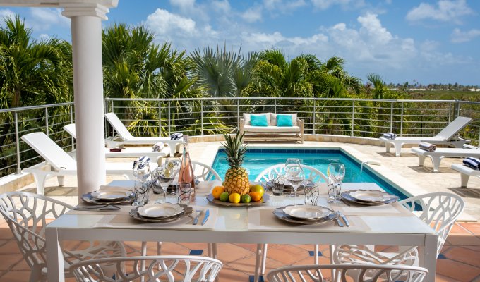 St Martin Location Villa Baie Orientale avec piscine privée